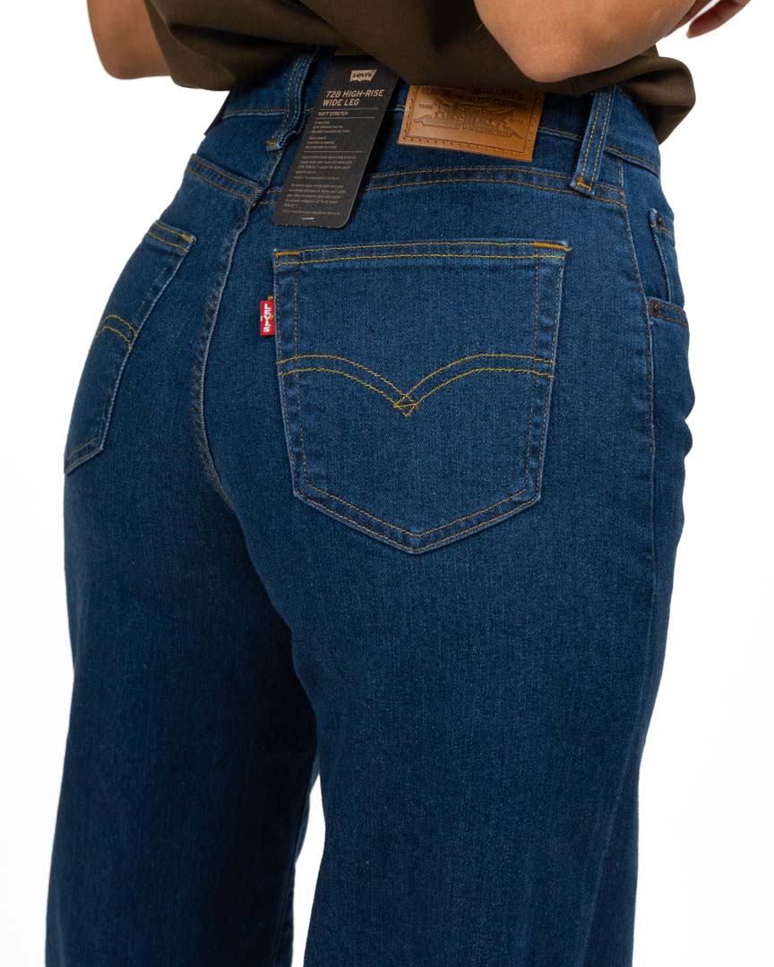 Jeans 728 High-Rise Wide Leg - Levi's