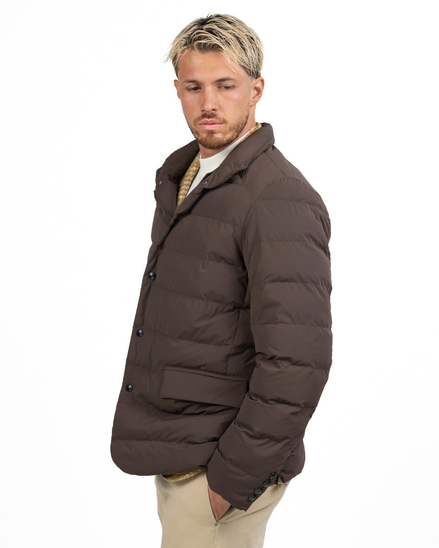Giubbotto Piumino Marrone - Atpco