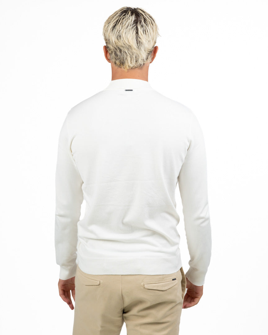 Maglione Lupetto In Maglia Fine - Roy Roger's