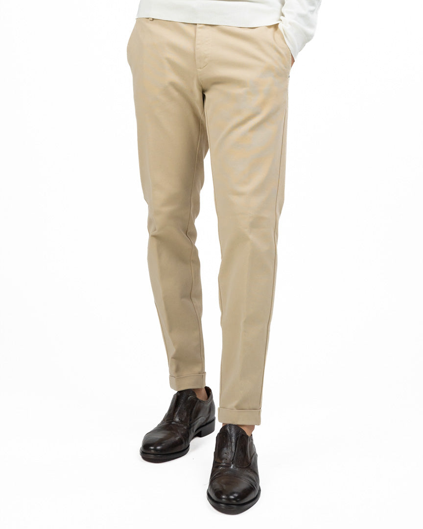 Pantaloni Chino Con Risvolto - AT.P.CO