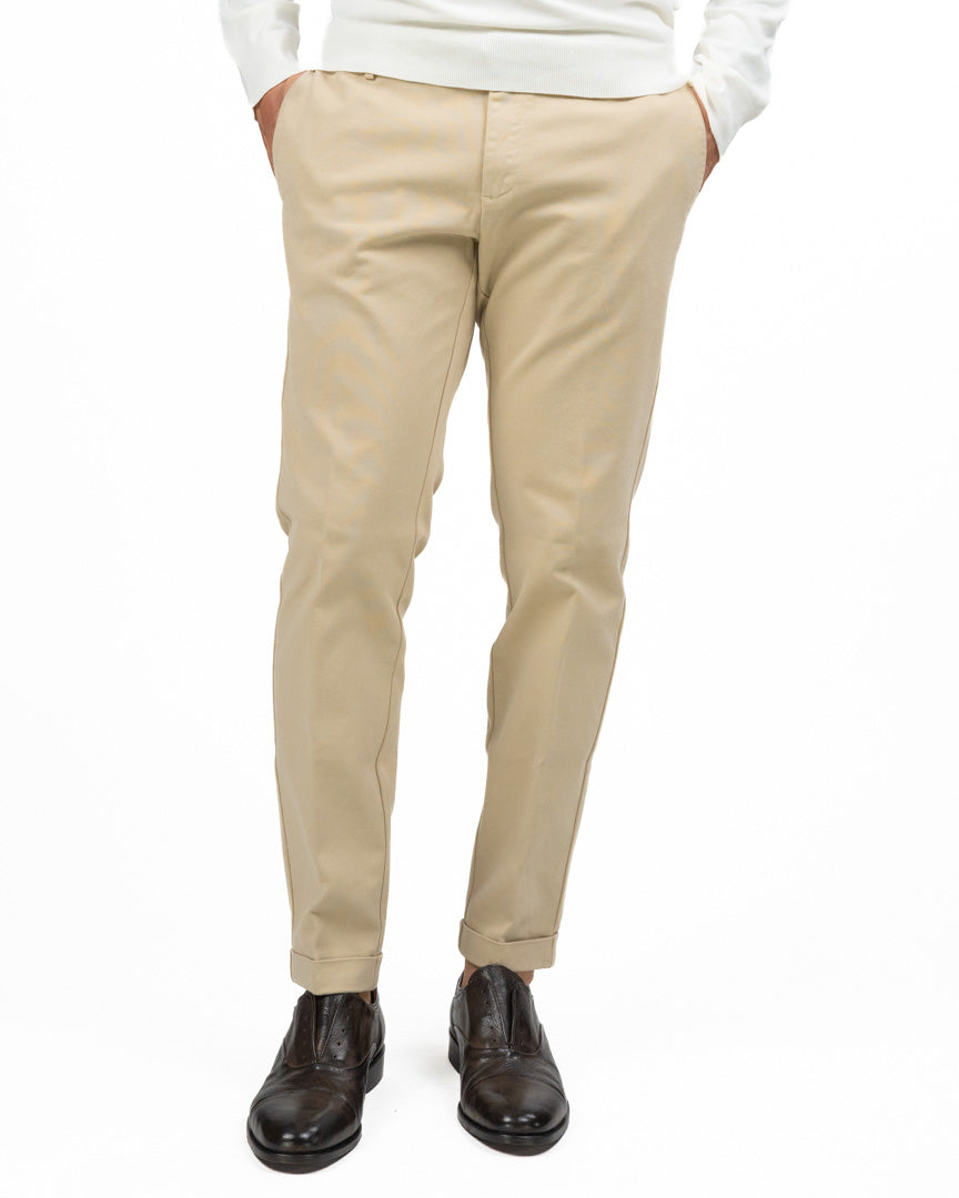 Pantaloni Chino Con Risvolto - AT.P.CO