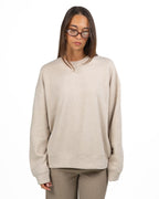 Felpa Girocollo Beige - Eleh