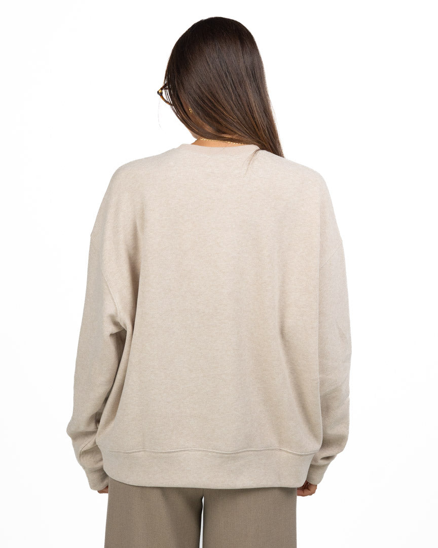 Felpa Girocollo Beige - Eleh