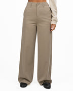 Pantaloni Wide Leg con Dettaglio Fibbia - ELEH