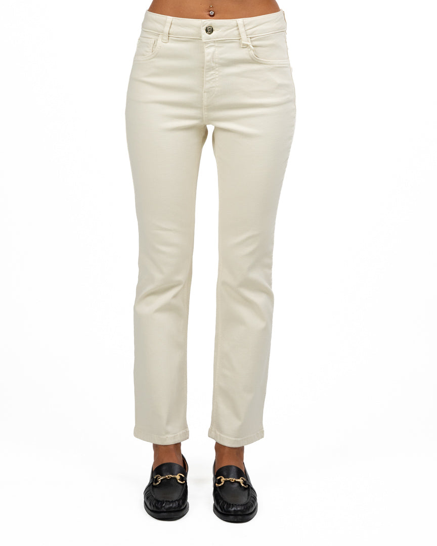 Jeans Straight-Leg in Cotone Elasticizzato - Emme Marella