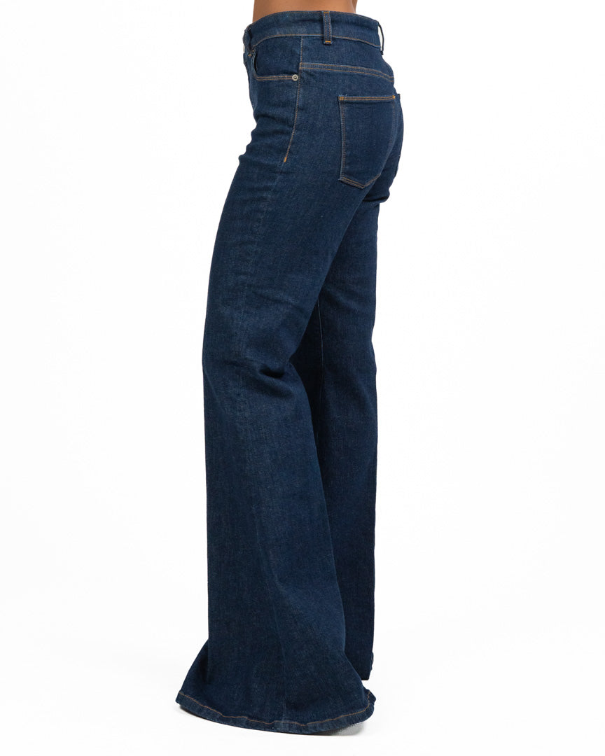 Jeans Flare a Vita Alta - Twinset