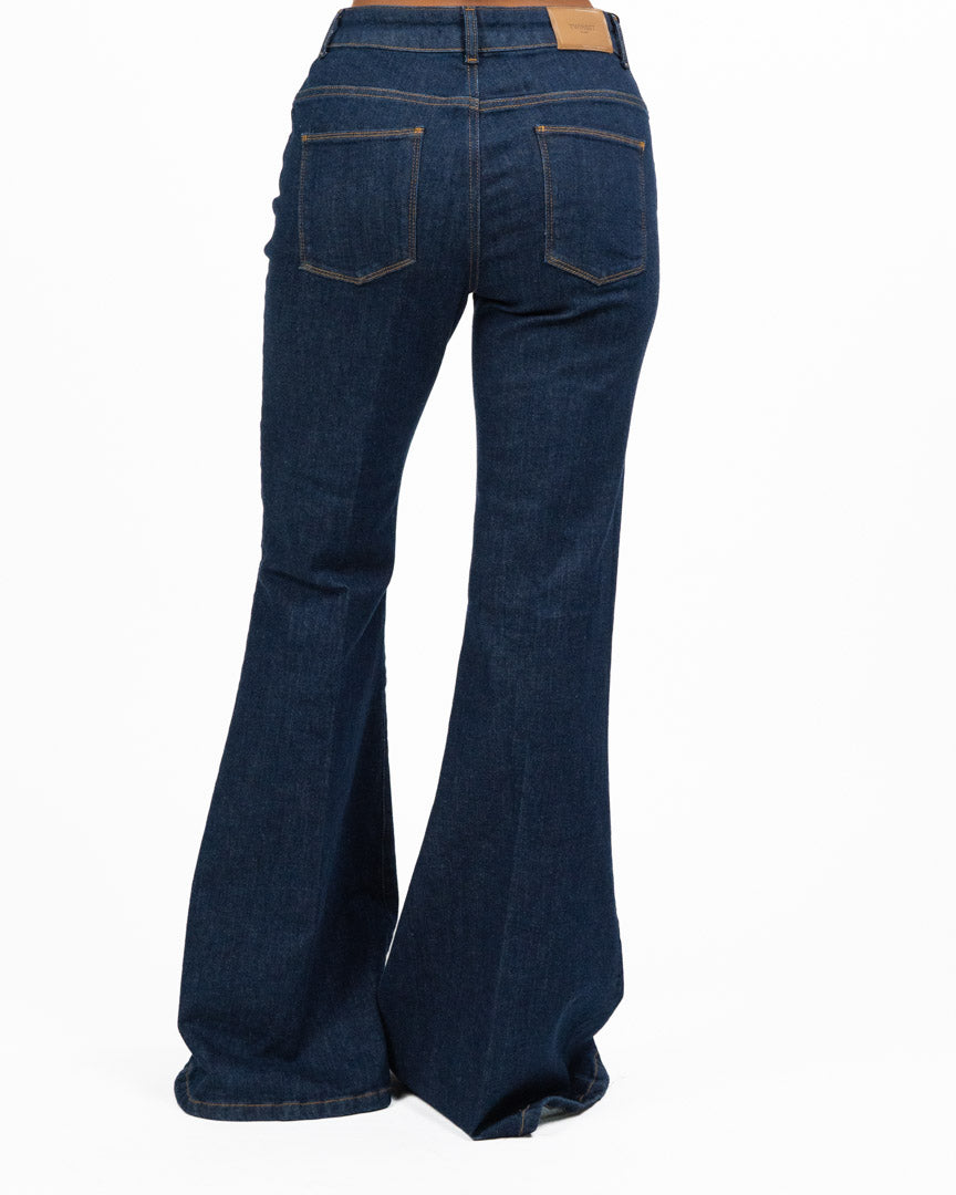 Jeans Flare a Vita Alta - Twinset