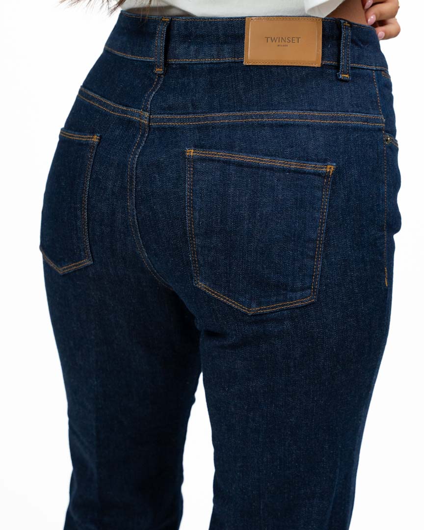 Jeans Flare a Vita Alta - Twinset