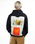 Felpa Hoodie con Maxi Patch Back - Bastille