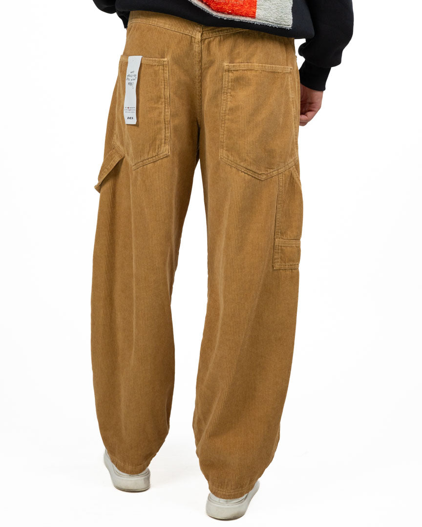 Pantalone Carpenter in Velluto a Costine Cammello - Berna