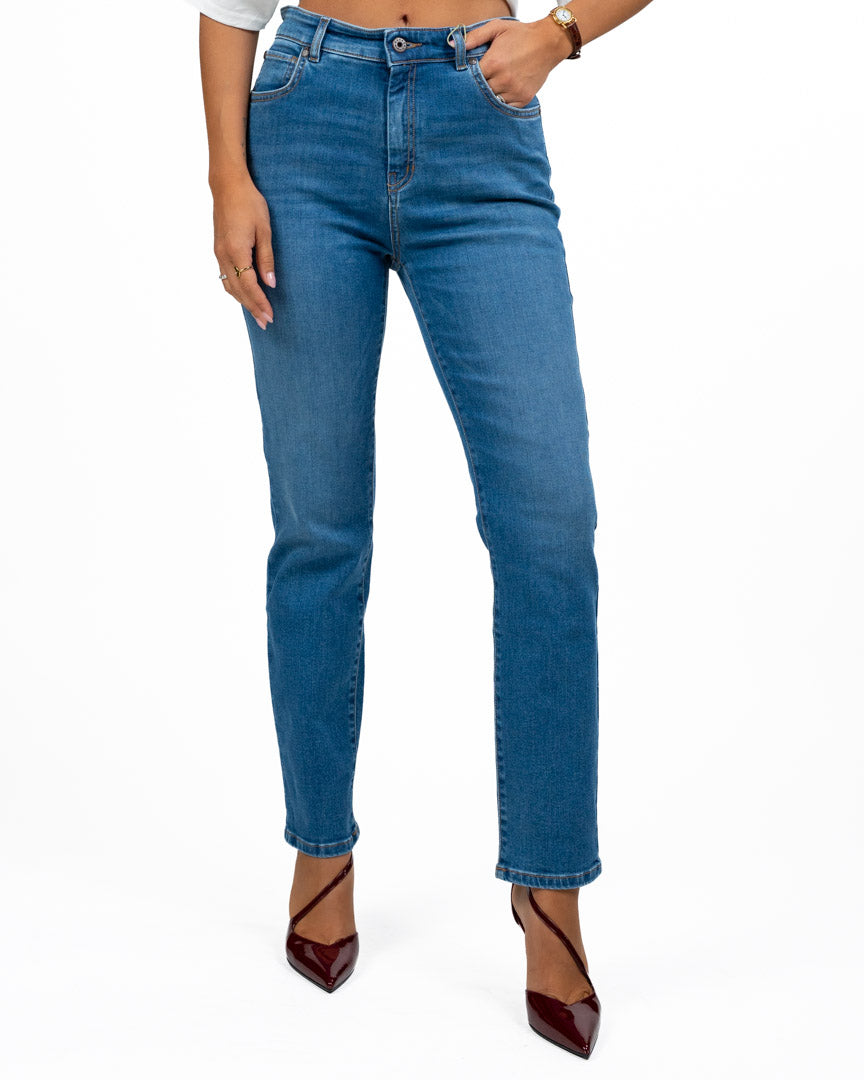 Jeans Slim-Fit in Denim Lavato - Weekend Max Mara