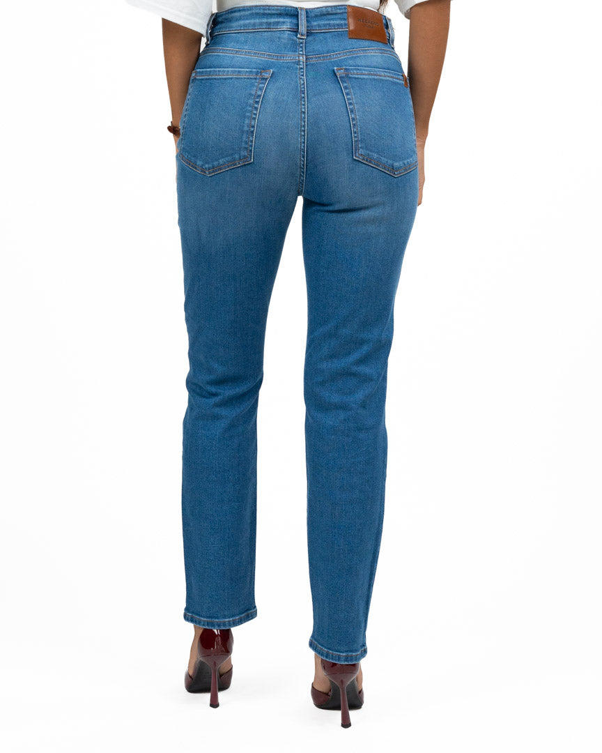 Jeans Slim-Fit in Denim Lavato - Weekend Max Mara