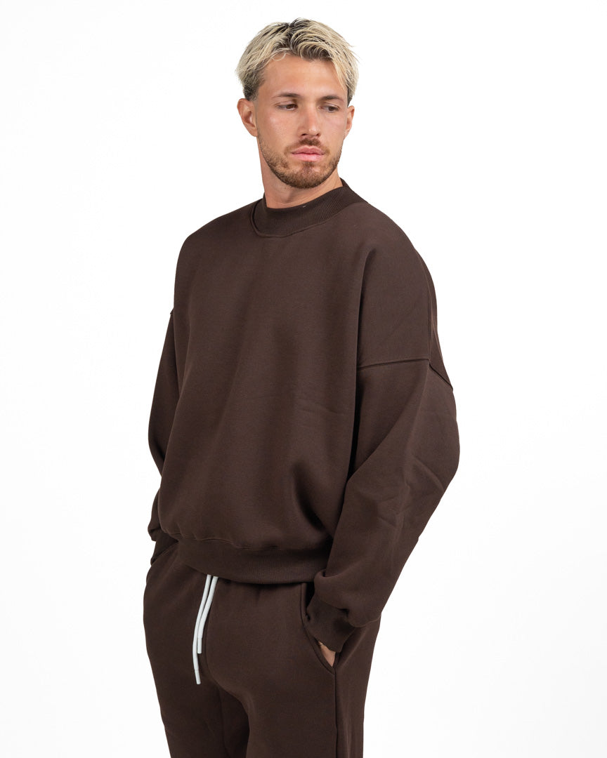 Felpa Girocollo Oversize - Berna