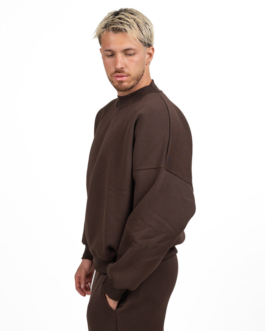 Felpa Girocollo Oversize - Berna