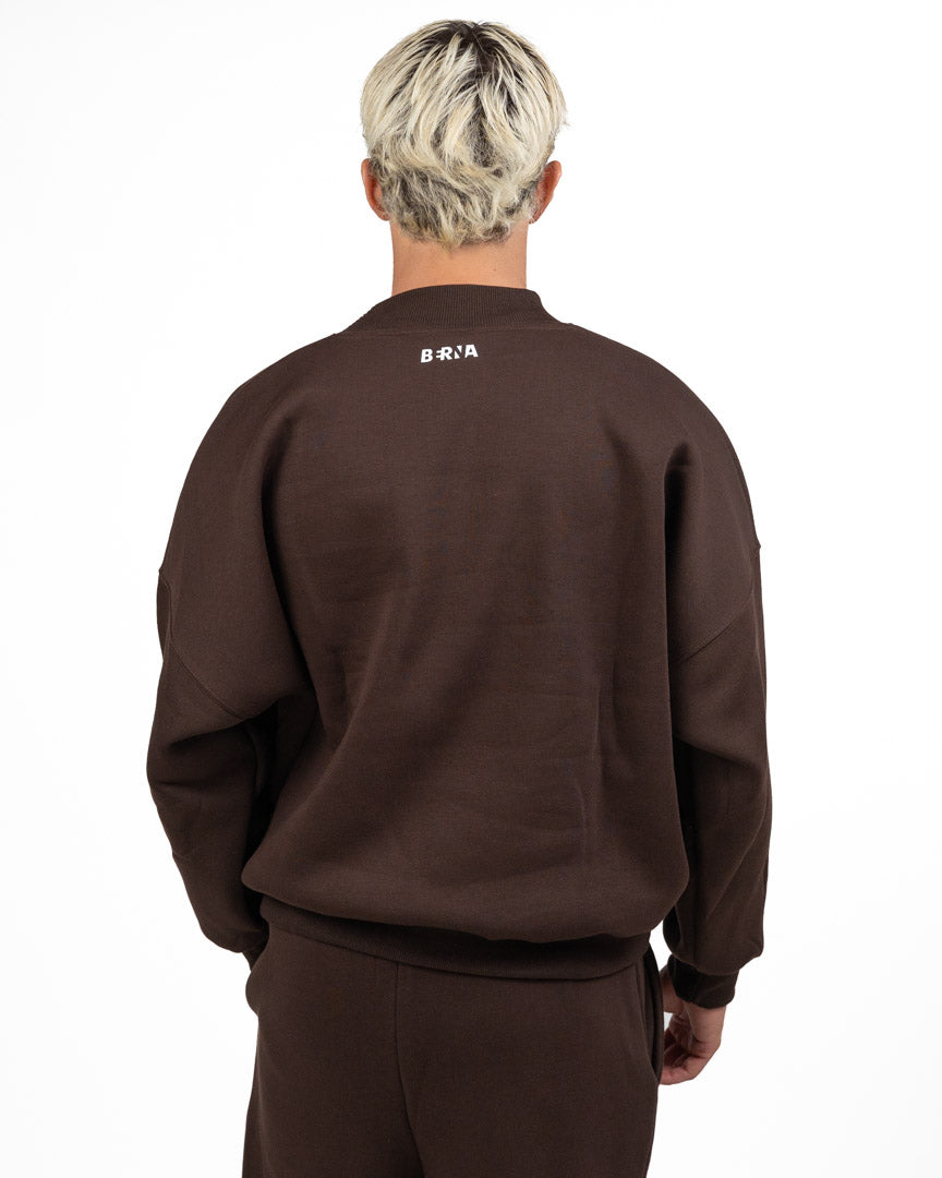 Felpa Girocollo Oversize - Berna