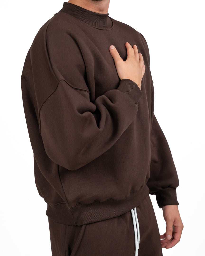 Felpa Girocollo Oversize - Berna
