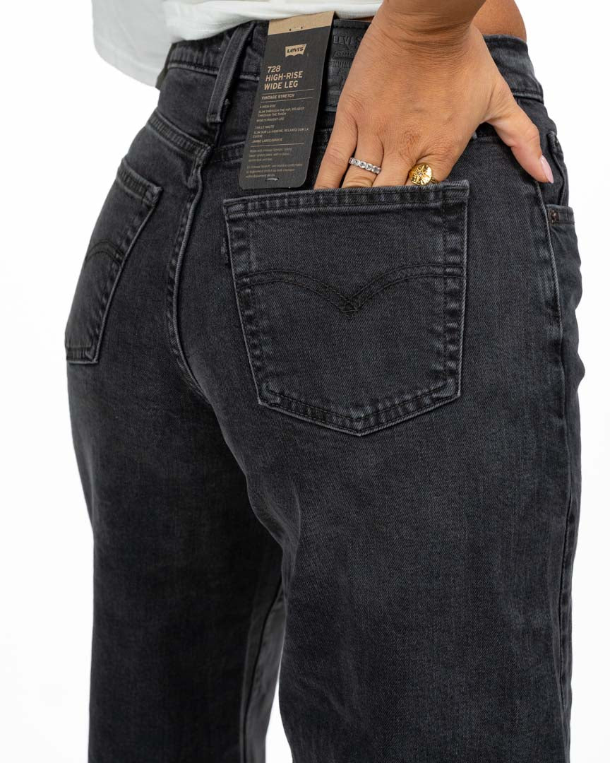 Jeans 728 High-Rise Wide Leg - Levi's