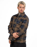 Overshirt a Quadri Blu e Beige - Barbour