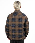 Overshirt a Quadri Blu e Beige - Barbour