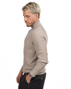 Maglione Collo Alto a Costine Mastice - Antony Morato