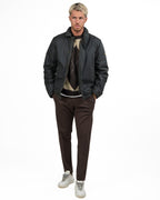 Giubbotto In Cotone Cerato Con Colletto In Teddy - Barbour