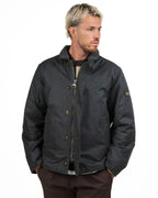 Giubbotto In Cotone Cerato Con Colletto In Teddy - Barbour
