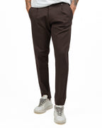 Pantalone Slim Fit Marrone - Berna