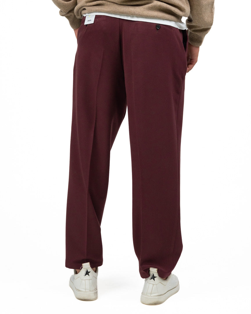 Pantalone Japan Fit Bordeaux - Berna