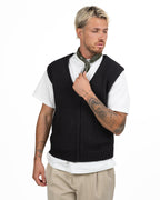 Gilet In Maglia Con Scollo A V - Berna