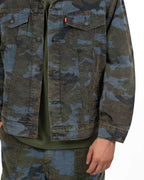 Giacca Overshirt in Velluto Camouflage - Levi's