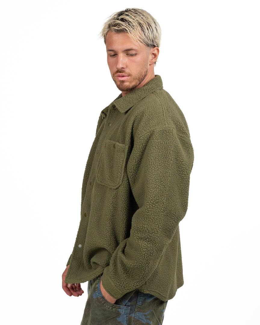 Giacca Overshirt in Fleece Sherpa - Levi's