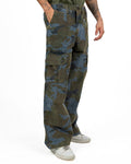 Jeans Cargo Extra Baggy Camouflage Verde e Blu - Levi's
