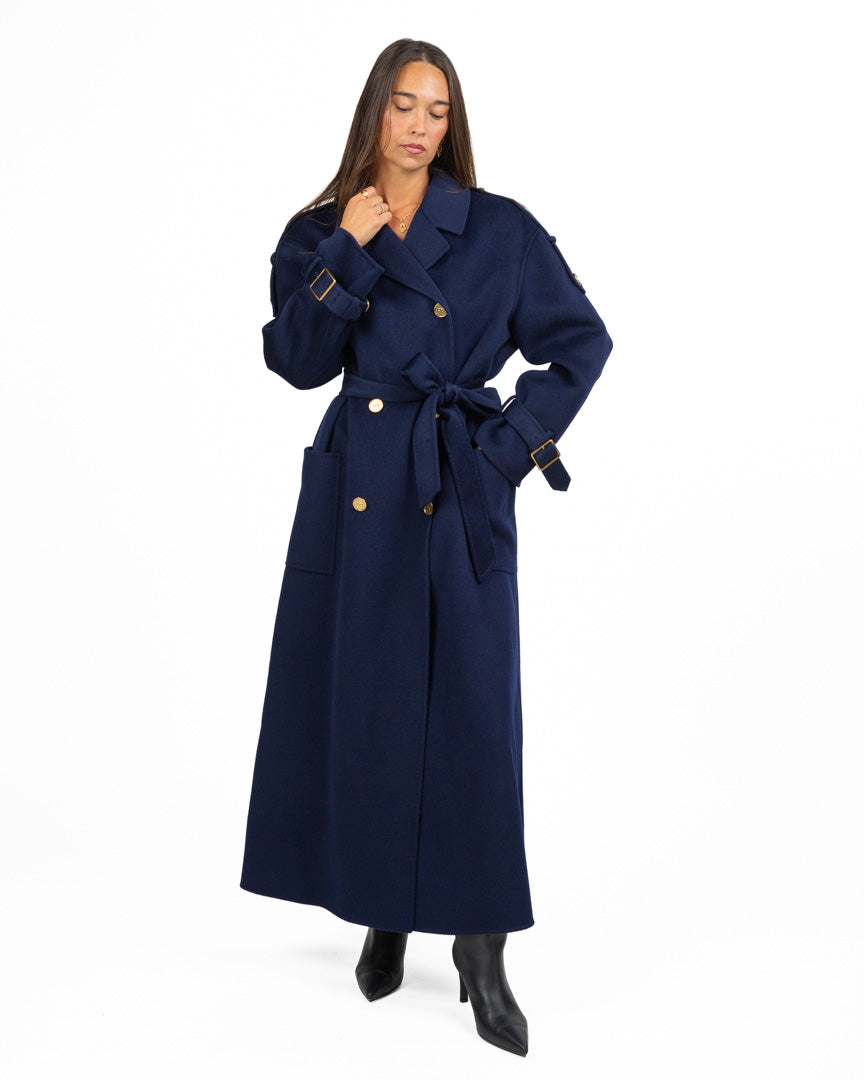 Cappotto Lungo Doppiopetto - Elisabetta Franchi