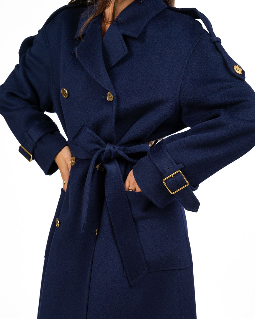 Cappotto Lungo Doppiopetto - Elisabetta Franchi