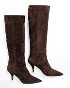 Stivali Alti in Pelle Scamosciata - Berti Mode Collection
