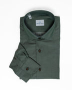 Camicia Sartoriale in Cotone Tinta Unita - Bottega Artigiana