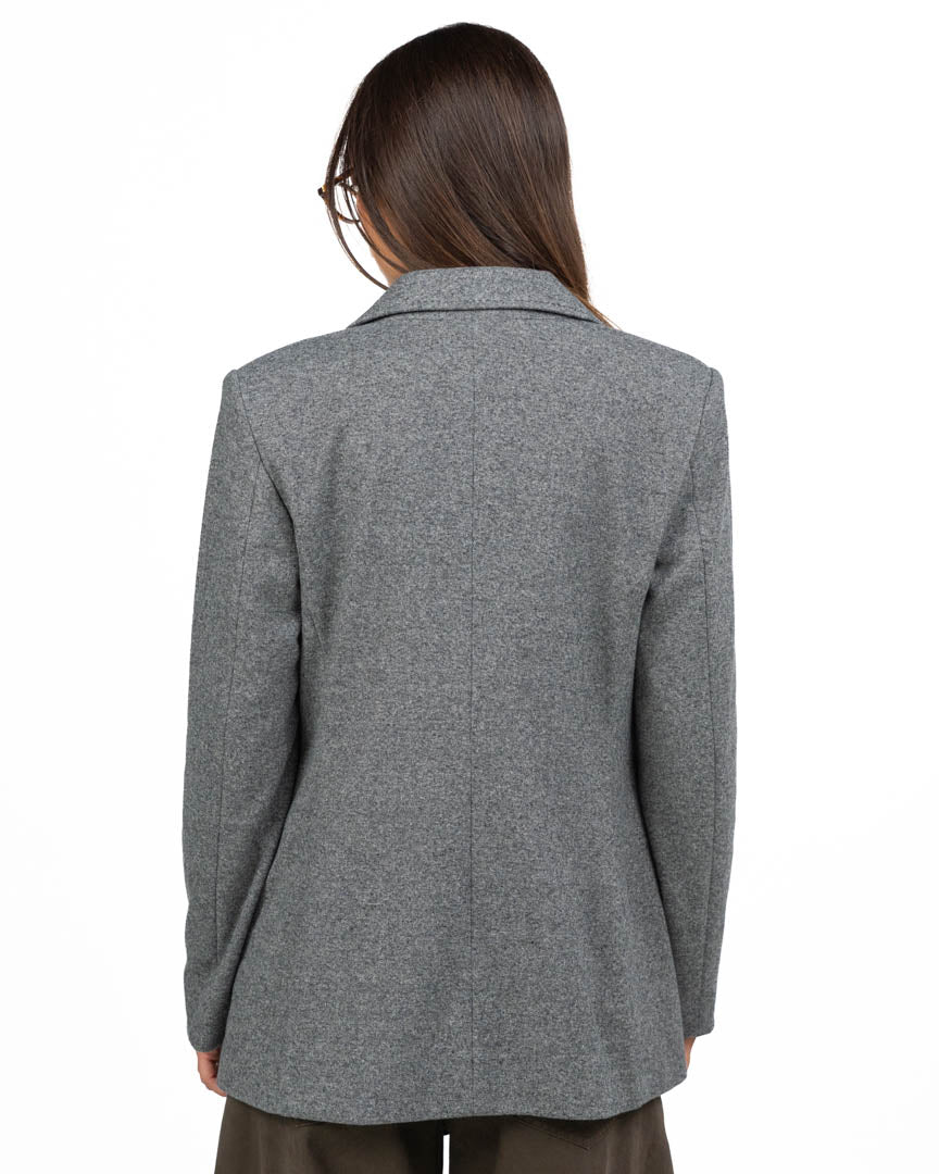 Giacca Blazer Doppio Petto in Panno - Emme Marella