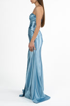 Abito con corsetto azzurro - Dea Fea