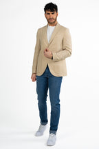 Giacca beige monopetto - Berti Mode Collection