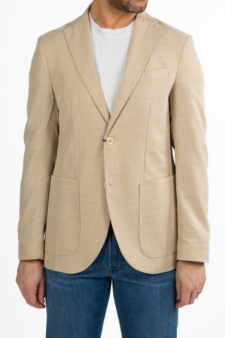 Giacca beige monopetto - Berti Mode Collection