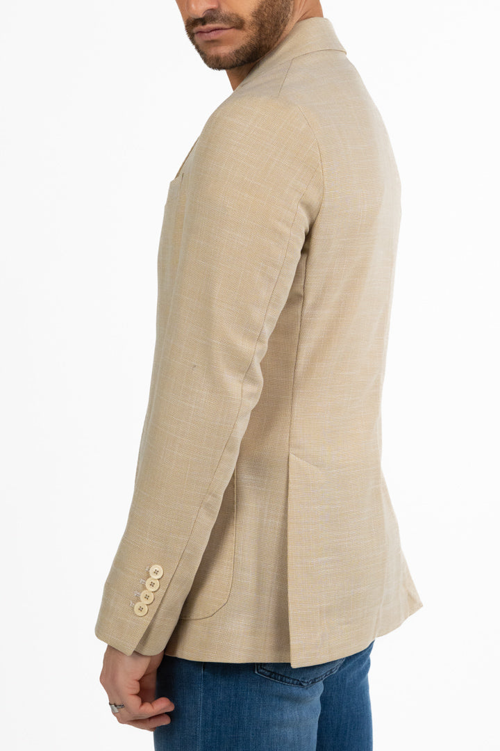 Giacca beige monopetto - Berti Mode Collection