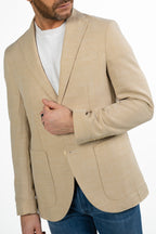 Giacca beige monopetto - Berti Mode Collection