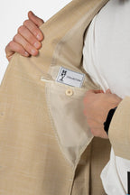 Giacca beige monopetto - Berti Mode Collection