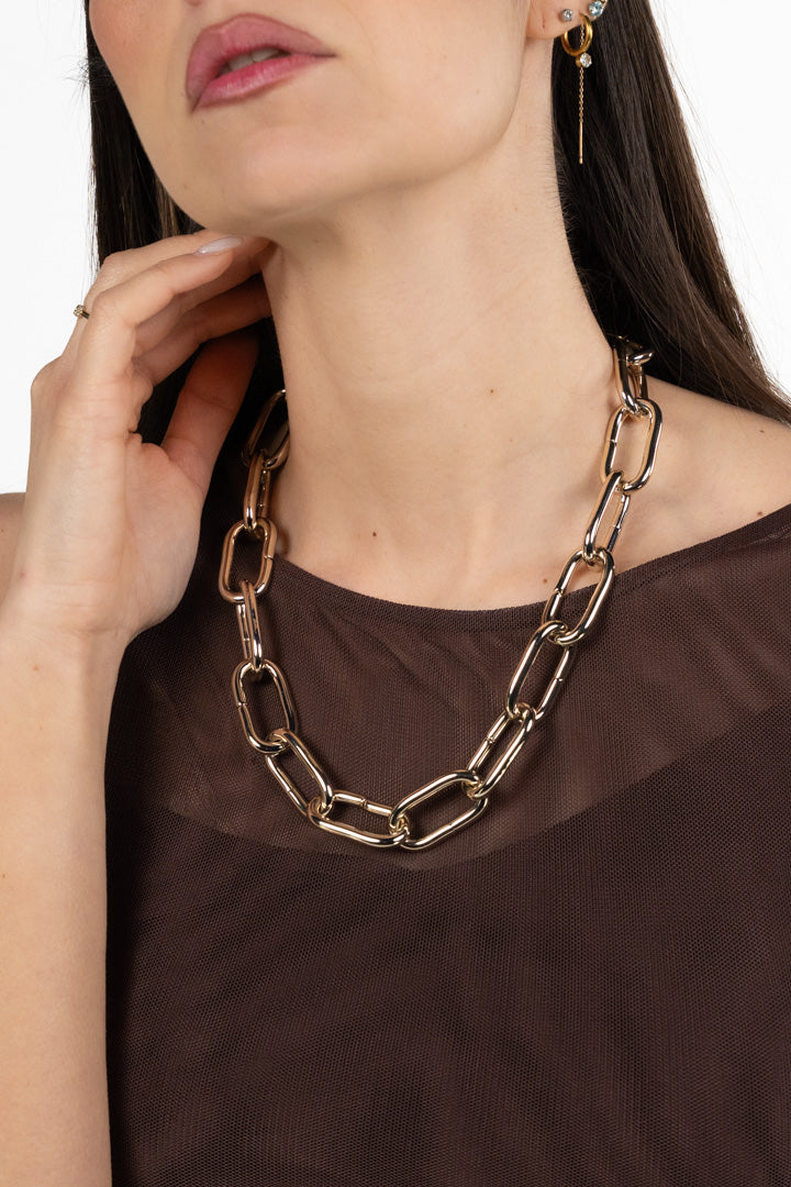 Abito Midi in Mesh Drappeggiato - Marella