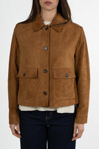 Giubbotto in Pelle Scamosciata - Pennyblack