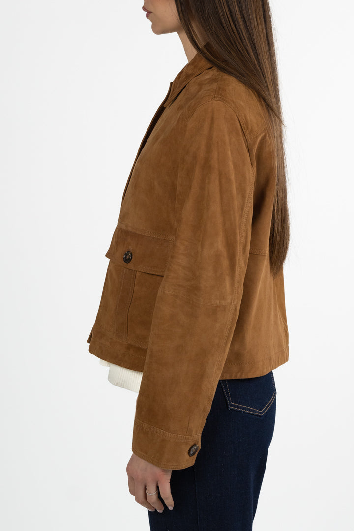 Giubbotto in Pelle Scamosciata - Pennyblack