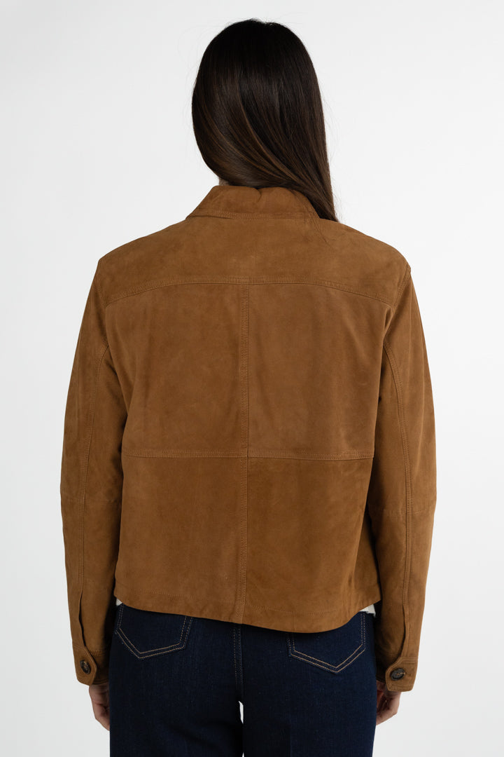 Giubbotto in Pelle Scamosciata - Pennyblack