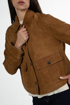 Giubbotto in Pelle Scamosciata - Pennyblack