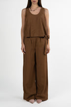 Canotta Fluida con Nodo Laterale - Marella