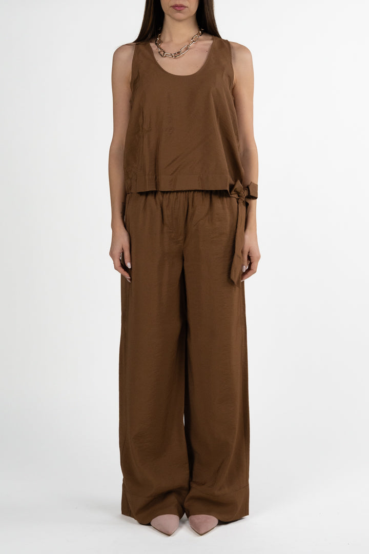 Canotta Fluida con Nodo Laterale - Marella